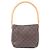 Bolsa de Ombro Louis Vuitton Looping MM Marrom