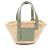 Loewe Basket Bag S Small Handtasche Beige Grün