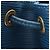Noe Borsa a tracolla Louis Vuitton Petit Noé Blu - vista 7