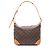 Borsa a tracolla Louis Vuitton Boulogne PM Monogram Marrone