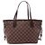 Borsa Tote Louis Vuitton Neverfull PM Marrone Damier ebene