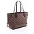 Borsa Tote Louis Vuitton Neverfull PM Marrone Damier ebene - vista 2