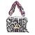 Borsa Louis Vuitton Twist MM Leopard Print Marrone Nero