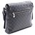 Borsa a tracolla Louis Vuitton District MM NM Damier Graphite Nero - vista 2