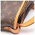 Borsa a tracolla Louis Vuitton Saumur 35 Monogram Marrone - vista 10