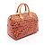 Louis Vuitton Speedy 30 Monogram Graffiti Handtasche Braun Orange - Ansicht 2