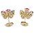 Bulgari Orecchini a lobo Bvlgari Flower Contrail Multicolore D'oro - vista 2