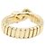 Bulgari Anello Bvlgari Tubogas Spiga in oro giallo 18K con citrino e peridoto D'oro Verde - vista 3