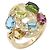 Bulgari BVLGARI Astrale Cerchi Ring Mehrfarben Golden