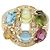 Bulgari BVLGARI Astrale Cerchi Ring Mehrfarben Golden - Ansicht 2