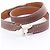 Hermès Pulsera Rivale Double Tour Hermes Castaño - vista 3
