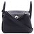 Bolsa de Ombro Hermès Lindy Mini Preto