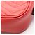 Borsa mini matelassé Gucci GG Marmont Rosso - vista 8