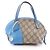 Borsa Gucci Children's Zoo GG Supreme Pig Blu Beige