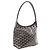 Borsa hobo Goyard Boheme Mini Marrone Nero Bianco - vista 2