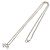 Chanel Coco Mark Heart Halskette Silber - Ansicht 3
