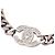 Pulsera Chanel B21A Coco Mark Charm Plata - vista 2