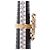 Anello Motif Orologio Chanel B23A Première Nero D'oro - vista 5