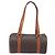 Céline Celine Vintage Macadam Canvas and Leather Braun - Ansicht 2