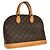 Louis Vuitton Alma Monogram PM Marrone - vista 2