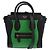 Céline Celine Luggage Leather Nano Verde