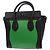 Céline Celine Luggage Leather Nano Verde - vista 2