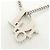 Collier Christian Dior N1284HOMMT Argenté - vue 3