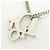 Collier Christian Dior N1284HOMMT Argenté - vue 4
