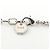 Collier Christian Dior N1284HOMMT Argenté - vue 5