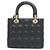 Borsa Christian Dior Lady Medium Nero - vista 2
