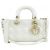 Borsa Christian Dior Lady D-Joy Medium Bianco