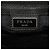 Prada Triangle Logo Plate Crossbody Shoulder Bag Black - view 5