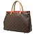 Borsa Louis Vuitton Monogram Pallas Marrone Rosso Fuschia - vista 2