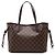 Louis Vuitton Damier Neverfull PM Tote Bag Braun