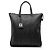 Borsa Tote Fendi Zucca nera in PVC Nero