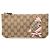 Pochette borsa Gucci GG Canvas ZOO Parrot Rosa Beige