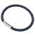 Hermès Pulsera de Dijes Hermes Goliath Charm Plata Azul marino - vista 4