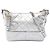 Borsa a tracolla Chanel Gabrielle de Large Hobo Argento