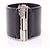 Chanel Coco Mark B18K Armreif Accessory Schwarz Silber - Ansicht 2