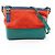 Borsa a tracolla Chanel Gabrielle de Large Hobo Blu Verde Arancione