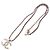 Collana Chanel Coco Mark B20B Multicolore D'oro Porpora - vista 3