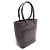 Borsa Tote Media Chanel Cambon Line Marrone - vista 2
