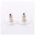 Pendientes de botón Chanel Coco Mark I24A Plata - vista 5