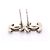 Pendientes de botón Chanel Coco Mark I24A Plata - vista 6