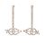 Orecchini Chanel Coco Mark Arrow Swing B23C D'oro