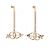 Orecchini Chanel Coco Mark Arrow Swing B23C D'oro - vista 2
