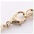 Collana a catena Chanel Coco Mark Camellia B13C Bianco D'oro Crudo - vista 4