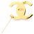 Chanel Coco Mark vergoldete Brosche Golden - Ansicht 2