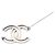 Chanel Coco Mark Brosche Silber - Ansicht 2