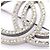 Chanel Coco Mark Brosche Silber - Ansicht 6